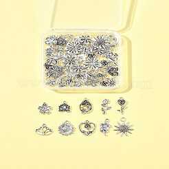 3Sets Tibetan Style Alloy Pendants&nbsp;FIND-FS0003-93AS