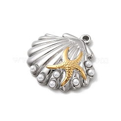 304 Stainless Steel Pendants&nbsp;STAS-A126-03E-GP