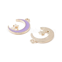20Pcs 5 Colors Alloy Enamel Pendants&nbsp;ENAM-YW0002-77
