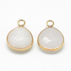Natural White Jade Pendants&nbsp;G-Q963-04