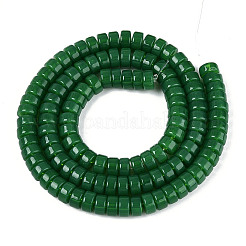 Imitation Jade Glass Beads Strands&nbsp;GLAA-N027-3x6mm-02