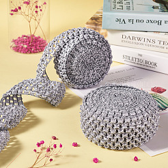 2 Rolls 2 Sizes Polyester Elastic Ribbon&nbsp;EW-TA0001-02H