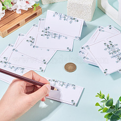 80Pcs Rectangle Paper Table Place Cards&nbsp;AJEW-TA0003-64B