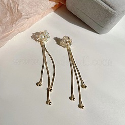 Alloy and Acrylic Dangle Earrings&nbsp;FS-WGA6A79-01