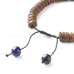 Adjustable Braided Bead Bracelets&nbsp;BJEW-JB07017