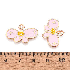 Alloy and Enamel Pendants&nbsp;ENAM-T021-36A-G