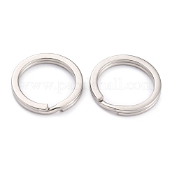Non-Tarnish 304 Stainless Steel Split Key Rings&nbsp;STAS-H153-01D-P