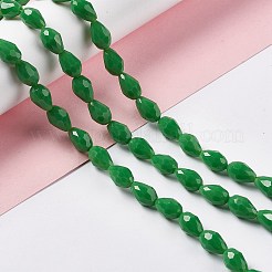 Faceted Glass Beads Strands&nbsp;GLAA-E037-01-M