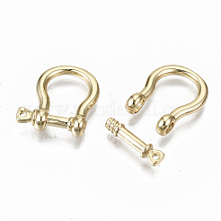 Brass D-Ring Anchor Shackle Clasps&nbsp;X-KK-S356-115G-NF