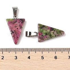 Natural & Synthetic Mixed Gemstone Pendants&nbsp;G-B127-04P