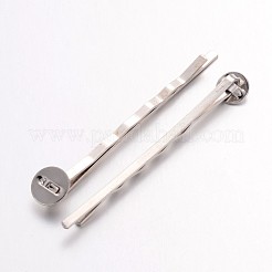 Iron Hair Bobby Pin Findings&nbsp;X-IFIN-F086-01