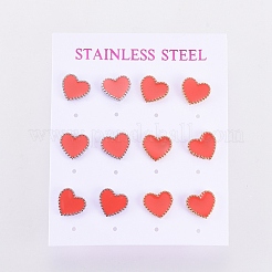 304 Stainless Steel Stud Earrings&nbsp;EJEW-I235-04-B