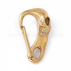 304 Stainless Steel Push Gate Snap Keychain Clasps&nbsp;LS-STAS-G290-01G