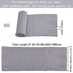 Polyester Ribbing Fabric for Cuffs&nbsp;DIY-WH0430-351C