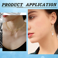 40Pcs 2 Style 304 Stainless Steel Linking Ring&nbsp;STAS-UN0041-26