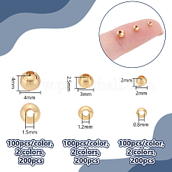 600Pcs 6 Styles Brass Beads&nbsp;KK-UN0005-73