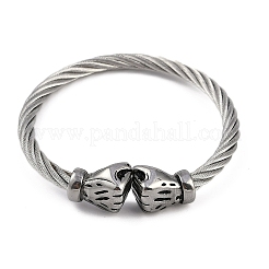 304 Stainless Steel Bangles for Women&nbsp;STAS-M023-19A