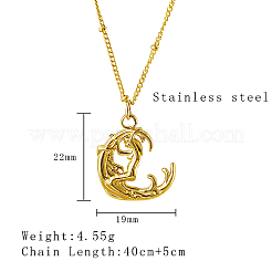 304 Stainless Steel Pendant Necklaces&nbsp;KM9071-1
