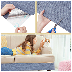 Polyester Anti Cat Scratch Furniture Protector Stickers&nbsp;AJEW-WH0609-395B