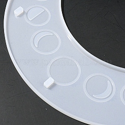 Moon Shape Floating Shelf DIY Silicone Molds Kit&nbsp;DIY-G093-02B