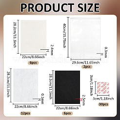 Plant Cotton Dibers & Sponge & Non-woven Fabric Liner Drying Plate for Flower Pressing Water-Absorbing&nbsp;DIY-WH0591-299A