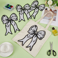 Polyester Embroidery Sequin Costume Accessories&nbsp;DIY-WH0622-217