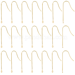 100Pcs 316 Surgical Stainless Steel Earring Hooks&nbsp;STAS-BBC0009-59B
