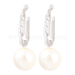 Brass Stud Dangle Earrings&nbsp;EJEW-G471-32P
