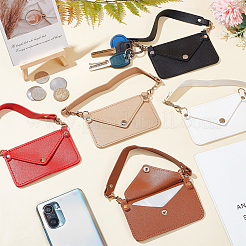 5Pcs 5 Colors Imitation Leather Women's Mini Envelope Clutch Bags&nbsp;AJEW-WR0001-85