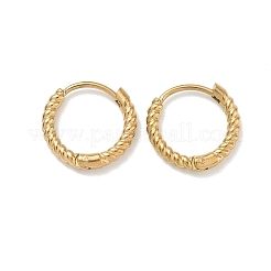 304 Stainless Steel Huggie Hoop Earrings for Women&nbsp;EJEW-K336-01A-G