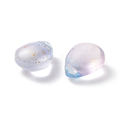 Two Tone Transparent Spray Painted Glass Beads&nbsp;GLAA-T017-01-B03
