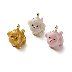 Alloy Enamel Pendants&nbsp;FIND-Z117-14G