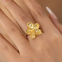 Alloy Cuff Open Rings for Women&nbsp;WGC614E-01