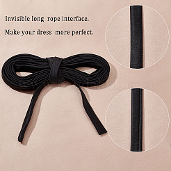 Satin Wedding Dress Back Tie Rope&nbsp;SRIB-WH0011-039B