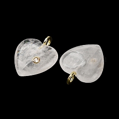 Natural Quartz Crystal Pendants&nbsp;G-P588-01G-11