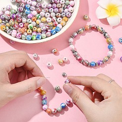 DIY Acrylic Beads Stretch Bracelets Making Kits&nbsp;DIY-YW0011-72