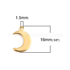 304 Stainless Steel Pendants&nbsp;LS-STAS-I140-05G