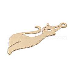 Rack Plating Brass Pendants&nbsp;KK-S400-05KCG