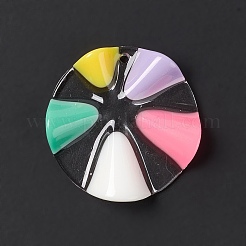 Transparent Resin Pendants&nbsp;RESI-E029-03B