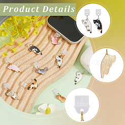 10Pcs Plastic Mobile Dustproof Plugs&nbsp;HJEW-SC00147