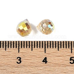 Electroplate Glass Beads&nbsp;EGLA-C008-01A-HP03