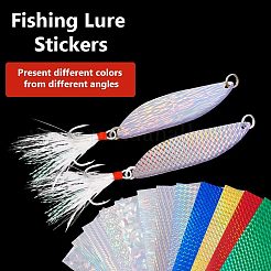 Waterproof Holographic Adhesive Craft Vinyl Sheets&nbsp;DIY-FG0001-25