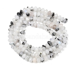 Natural Rainbow Moonstone Beads Strands&nbsp;G-B175-A01-3x5mm