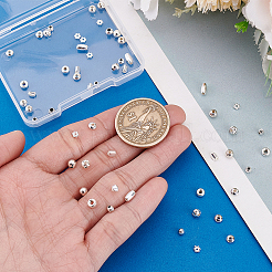 63Pcs 11 Styles 925 Sterling Silver Beads&nbsp;STER-PH0003-28