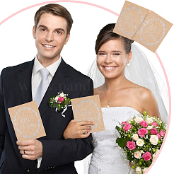 Paper Wedding Guestbooks Notepad&nbsp;AJEW-WH0415-91B