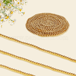 1Pc Polyester with Plastic Round Beaded Ribbon&nbsp;OCOR-CY0002-33