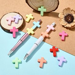 16Pcs 8 Colors Silicone Beads&nbsp;SIL-CJ0003-22