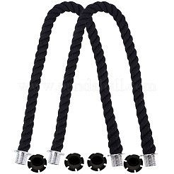 Practical Twisted Cotton Rope Bag Handle&nbsp;FIND-WH0116-34B