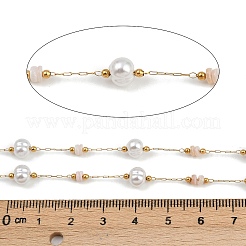 304 Stainless Steel Paperclip Chains&nbsp;CHS-P022-03G-03