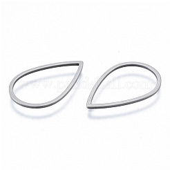 Non-Tarnish 201 Stainless Steel Linking Rings&nbsp;STAS-N090-717-1